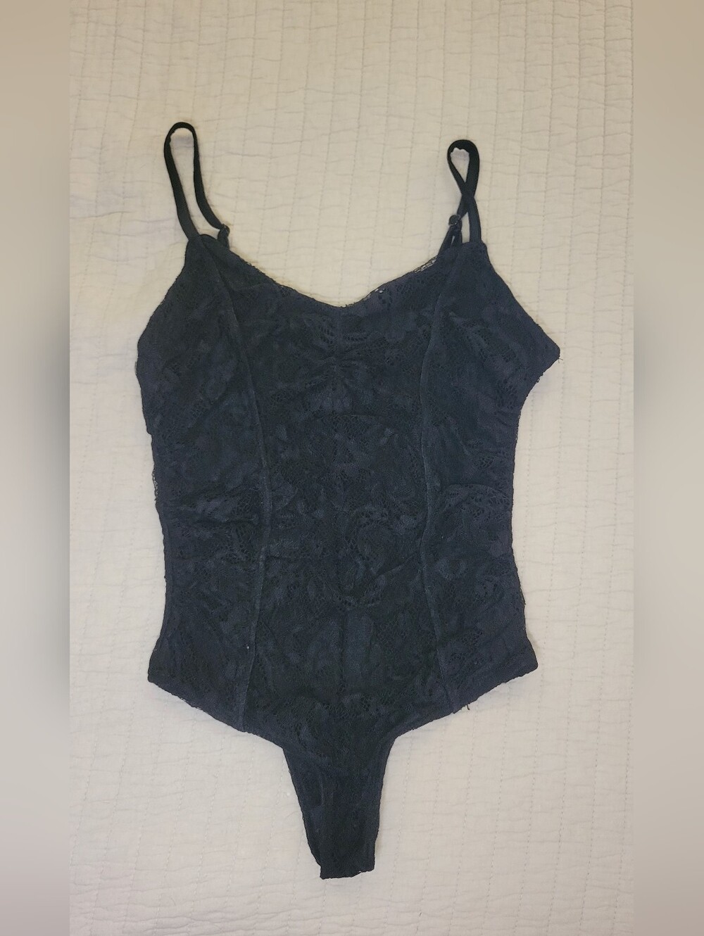 Rue21 Black Lace Bodysuit